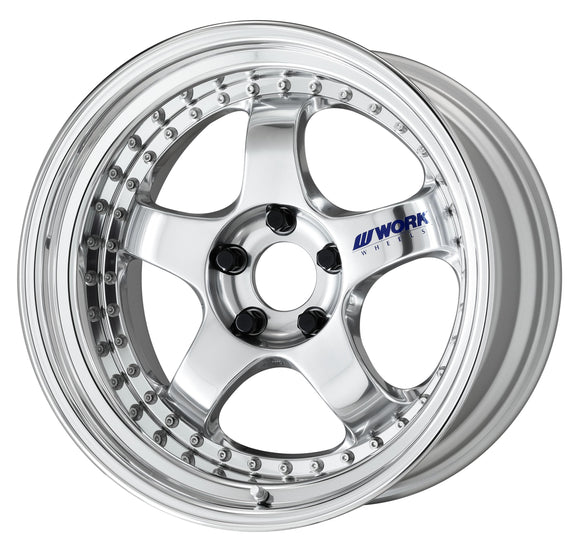 WORK MEISTER S1 3PIECE 18 inch NORMAL, Buff Finish (PP) — WORK factory photo