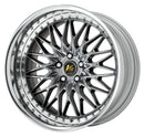 WORK VS XV 20 inch FULL REVERSE – Brilliant Silver Black (BSB)