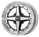 WORK EQUIP 01 15 inch, K-car dedicated disk, Black Cut Clear (BP) — WORK factory photo