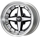 WORK EQUIP 01 14 inch NORMAL, standard disk, Black Cut Clear (BP) — WORK factory photo
