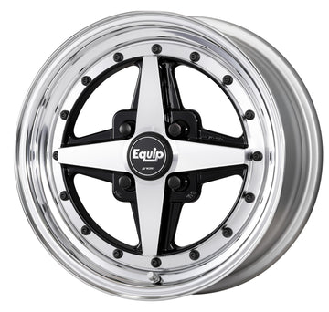 WORK EQUIP 01 14 inch, K-car dedicated disk, Black Cut Clear (BP) — WORK factory photo