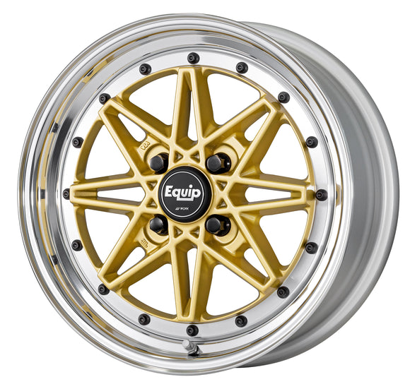 WORK EQUIP 03 15 inch, K-car dedicated disk, Gold (GLD) — WORK factory photo