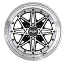 WORK EQUIP 03 14 inch, K-car dedicated disk, Black Cut Clear (BP) — WORK factory photo