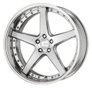 WORK GNOSIS CVF Middle Concave Composite Buff Brushed (PBU) – 21 inch FULL REVERSE wheel shown, reference for 19 inch FULL REVERSE