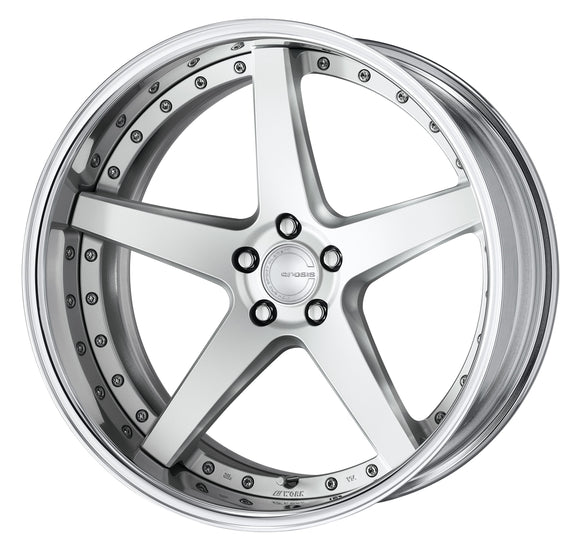 WORK GNOSIS CVF 21 inch FULL REVERSE, Deep Concave – Matte Silver (MSL)