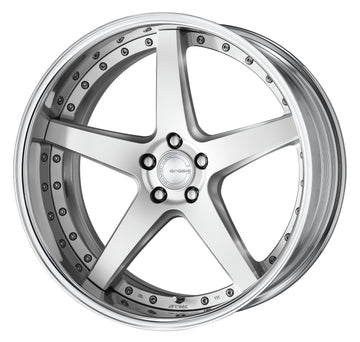 WORK GNOSIS CVF Middle Concave Matte Silver (MSL) – 21 inch FULL REVERSE wheel shown, reference for 19 inch FULL REVERSE