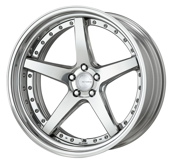 WORK GNOSIS CVF 21 inch STEP RIM, Deep Concave – Buff Finish (PP2)