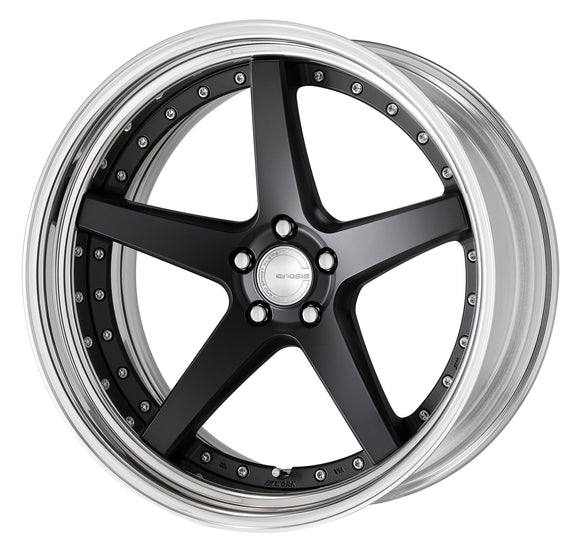 WORK GNOSIS CVF 21 inch STEP RIM, Deep Concave – Matte Black (MBL)