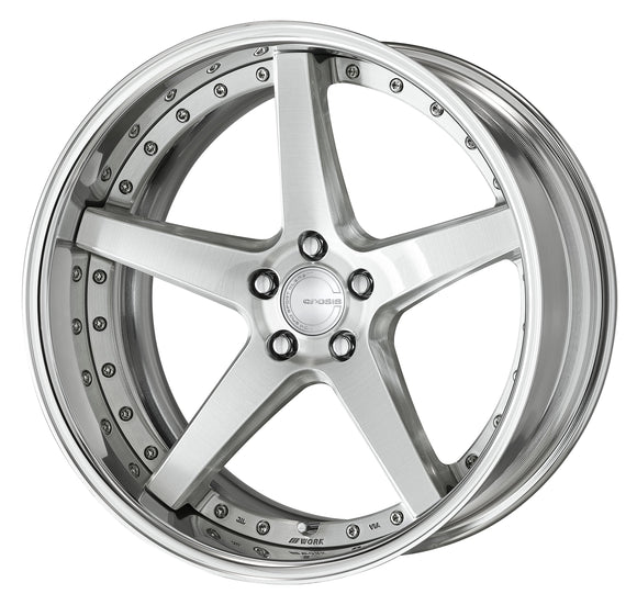 WORK GNOSIS CVF 20 inch FULL REVERSE, Deep Concave – Brushed (BRU)