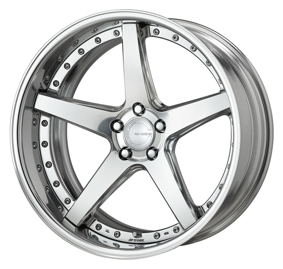WORK GNOSIS CVF 20 inch FULL REVERSE, Deep Concave – Buff Finish (PP2)