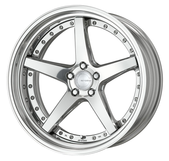 WORK GNOSIS CVF 20 inch STEP RIM, Deep Concave – Buff Finish (PP2)