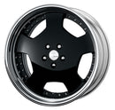 WORK LANVEC LDZ Black – 20 inch STEP RIM wheel shown, finish reference for 19 inch