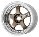 WORK MEISTER S1 3PIECE — Titanium Gold (HPG). WORK's 20 inch NORMAL wheel, shown as a finish reference for 19 inch NORMAL.