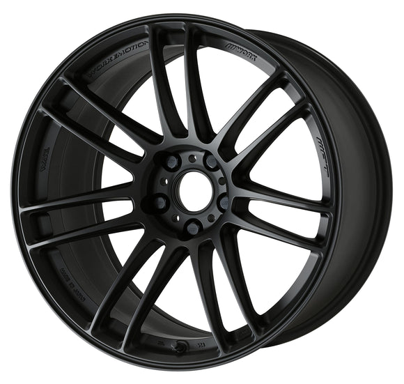 WORK EMOTION ZR7 19 inch NORMAL, Matte Black (MBL), ULTRA DEEP taper — WORK factory photo