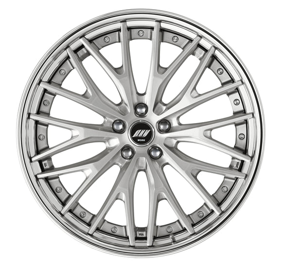 WORK ZEAST STX 21 inch STEP RIM, deep concave – Brushed (BRU)