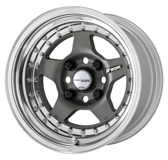 WORK MEISTER CR01 14 inch NORMAL, Mat Carbon (MGM) — WORK factory photo