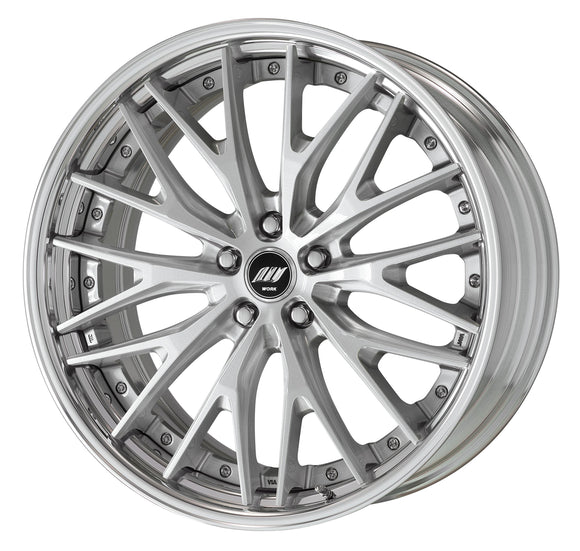 WORK ZEAST STX 21 inch STEP RIM, middle concave – Brushed (BRU)