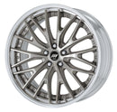 WORK ZEAST STX 21 inch STEP RIM, middle concave – Trans Gray Polish (TGP)