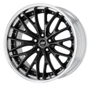 WORK ZEAST STX 20 inch STEP RIM, deep concave – Matte Black (MBL)