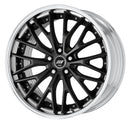 WORK ZEAST STX 20 inch STEP RIM, middle concave – Matte Black (MBL)