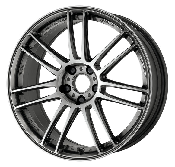 WORK EMOTION ZR7 19 inch NORMAL, Glow Gunmetal (GGM), MIDDLE taper — WORK factory photo