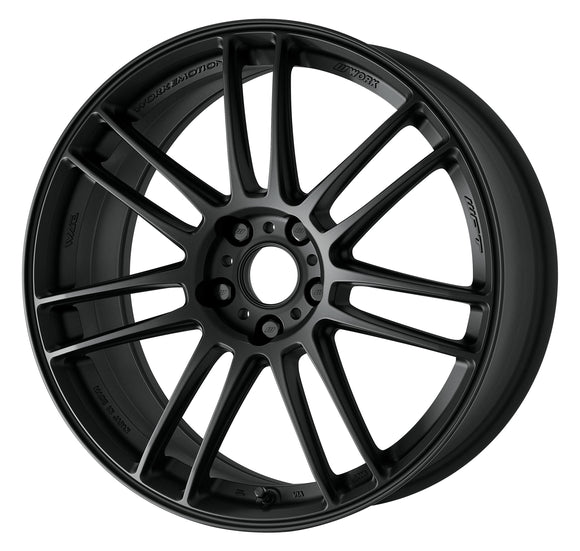 WORK EMOTION ZR7 19 inch NORMAL, Matte Black (MBL), MIDDLE taper — WORK factory photo