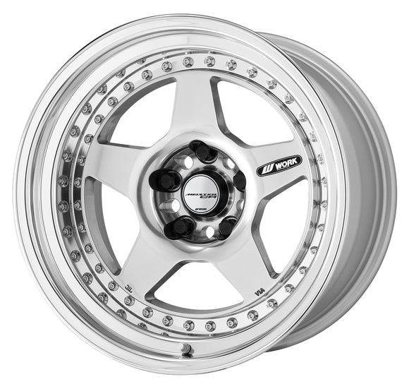 WORK MEISTER CR01 17 inch NORMAL, Buff Finish (PP) — WORK factory photo