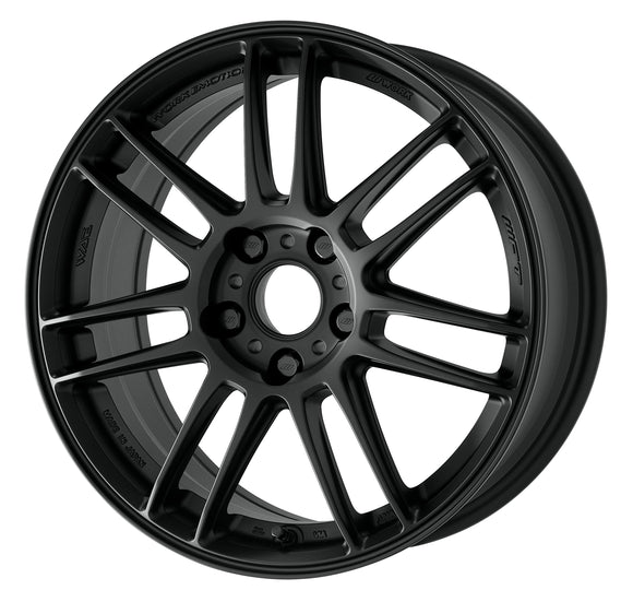 WORK EMOTION ZR7 17 inch NORMAL, Matte Black (MBL), SEMI taper — WORK factory photo