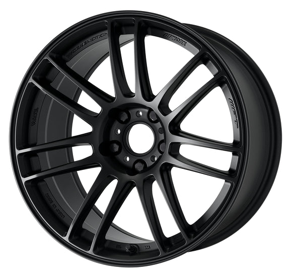 WORK EMOTION ZR7 18 inch NORMAL, Matte Black (MBL), DEEP taper — WORK factory photo