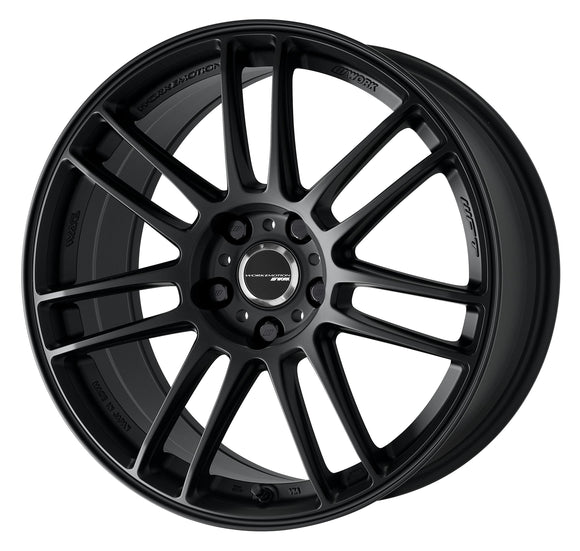 WORK EMOTION ZR7 18 inch NORMAL, Matte Black (MBL), MIDDLE taper — WORK factory photo