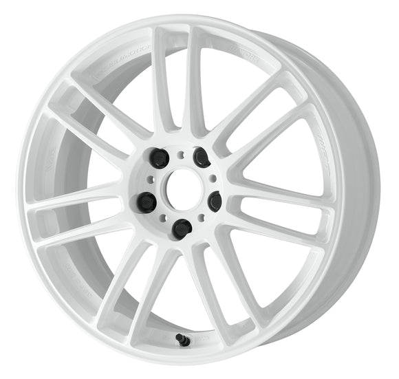 WORK EMOTION ZR7 18 inch NORMAL, Titanium White (TW), SEMI taper — WORK factory photo