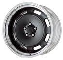 WORK Seeker DT 18 inch STEP RIM, Matte Black (MBL), buff-anodised rim — WORK factory photo