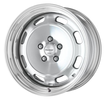 WORK Seeker DT 17 inch STEP RIM, Cut Clear (MSP), buff-anodised rim — WORK factory photo