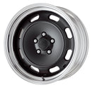 WORK Seeker DT 17 inch STEP RIM, Matte Black (MBL), buff-anodised rim — WORK factory photo