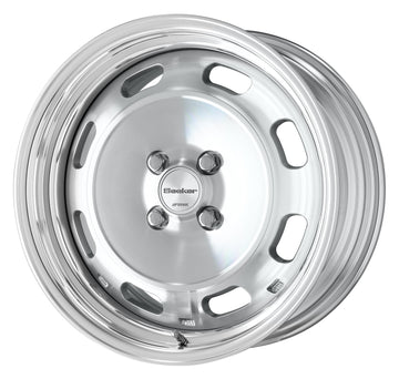 WORK Seeker DT 16 inch STEP RIM, Cut Clear (MSP), buff-anodised rim — WORK factory photo