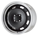 WORK Seeker DT 16 inch STEP RIM, Matte Black (MBL), buff-anodised rim — WORK factory photo
