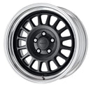 WORK Seeker FD 17 inch STEP RIM, Matte Black (MBL), buff-anodised rim — WORK factory photo