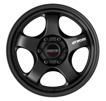 WORK MEISTER S1 1PIECE SUV 18 inch NORMAL, Matte Black (MBL) — WORK factory photo