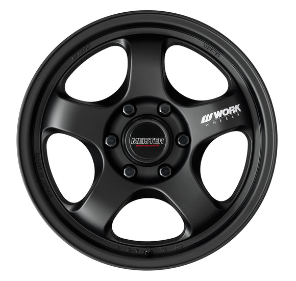 WORK MEISTER S1 1PIECE SUV 18 inch NORMAL, Matte Black (MBL) — WORK factory photo