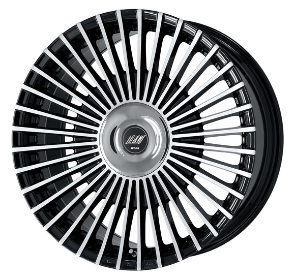 WORK EMITZ STRAHL 21 inch NORMAL – Black Cut Clear (BP)