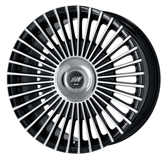 WORK EMITZ STRAHL 20 inch NORMAL – Black Cut Clear (BP)