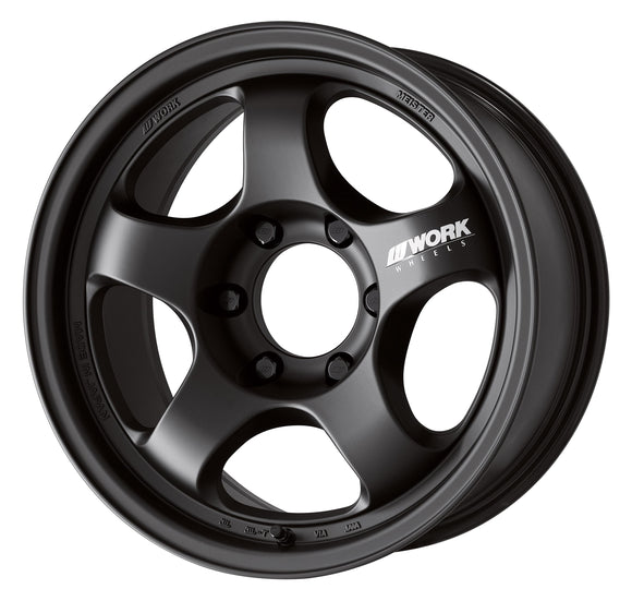 WORK MEISTER S1 1PIECE SUV 17 inch NORMAL, Matte Black (MBL) — WORK factory photo