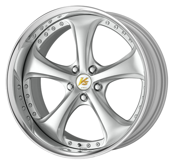 WORK VS KF# 20 inch FULL REVERSE – Light Greyish Silver (LGS) (official WORK product image)