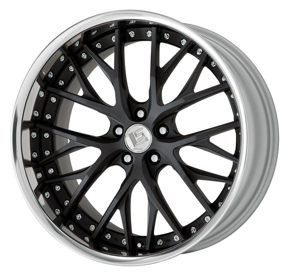 WORK LS VAJRA 21 inch – Black Anodized (SKB)