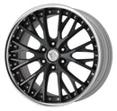WORK LS VAJRA SUV 22 inch – Black Anodized (SKB)