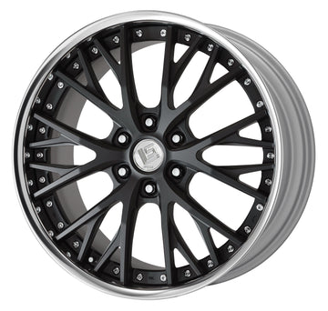 WORK LS VAJRA SUV 22 inch – Black Anodized (SKB)