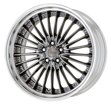 WORK SCHWERT GLASON 21 inch STEP RIM – Brilliant Silver Black