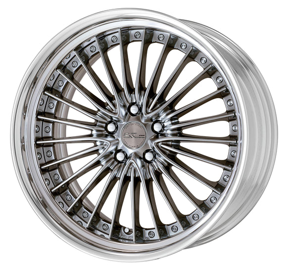 WORK SCHWERT GLASON 20 inch STEP RIM – Brilliant Silver Black