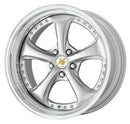 WORK VS KF# 19 inch STEP RIM – Light Greyish Silver (LGS) (official WORK product image)