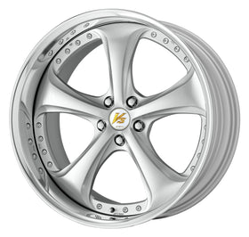 WORK VS KF# 20 Inch – Light Greyish Silver (LGS), FULL REVERSE